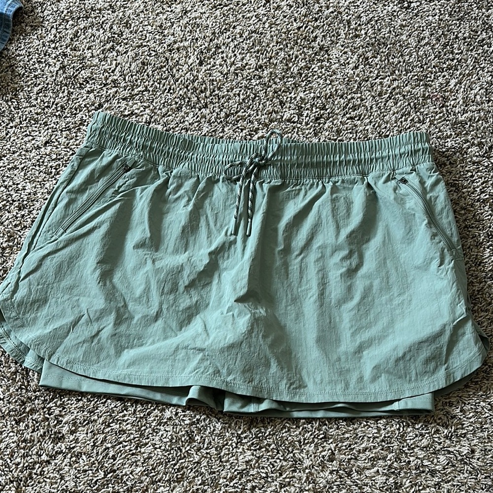 Women's Green Skort